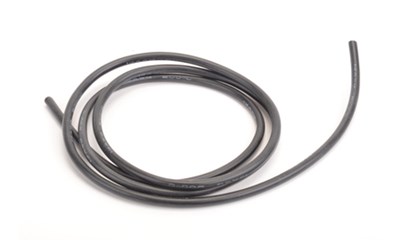 Silicone Wire 13AWG- Black-1 Mtr