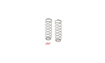 High Response Spring; Long Red - 2.0 lb/in (pr)