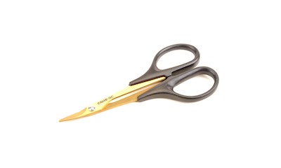 CORE RC- Curved Body Scissors - Ti Nitride Coated