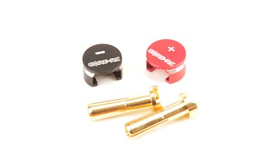 Low Pro Heatsink Bullet Plug Grips - 4mm