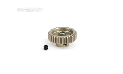 33T-48P Pinion Gear 7075 Aluminium hardanodized