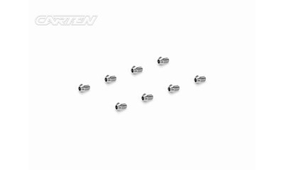 Titan Kegelkopfschrauben M3x5mm Ti6-4 CNC (8)