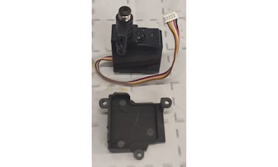 Lenkservo mit Halterung