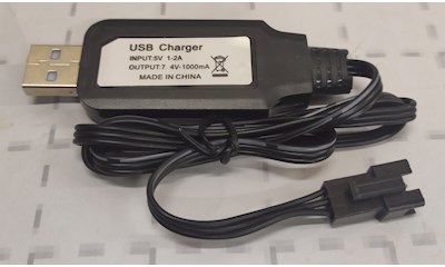 USB-Ladekabel 7.4V 1000mAh