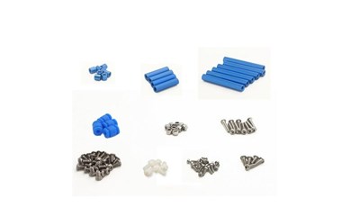 Kleinteile Kit QAV-Pro 250 Quad - Nighthawk 250 Blau