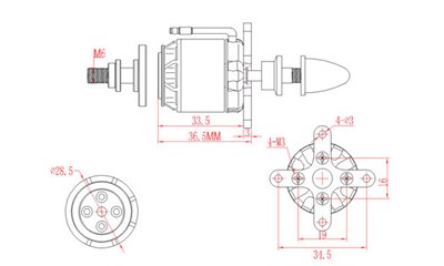 KV905 18A 70g  180Watt