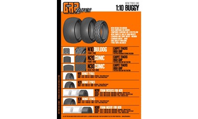 Hinten 2WD & 4WD N20 H Hard 15 mm (2 Stück)