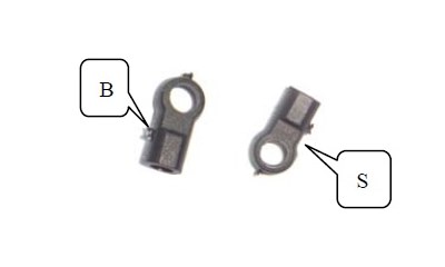 Kugelpfanne Ø 4.3mm L = 10mm (8 Stück)
