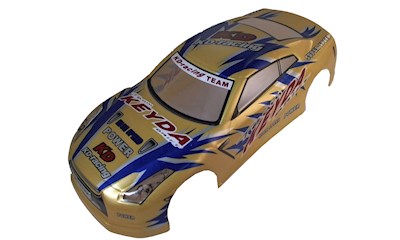 Gold-Blau