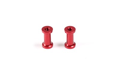 ALU STANDOFF (12.8mm/Red/2pcs)