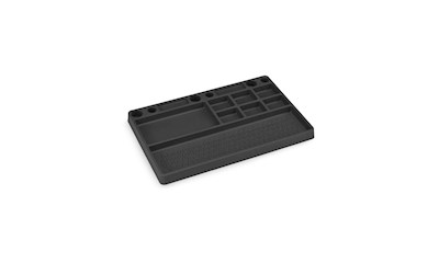 JConcepts Parts Tray, Rubber Material-Black