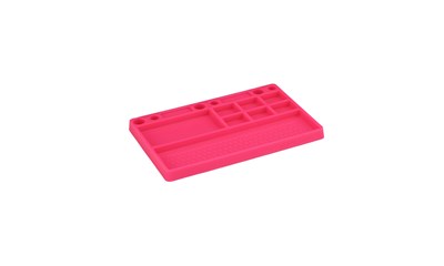 Parts Tray, Rubber Material - Pink