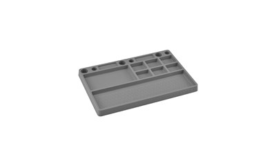 JConcepts Parts Tray, Rubber Material - Gray