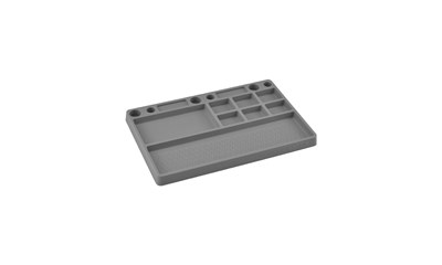 Parts Tray, Rubber Material - Gray