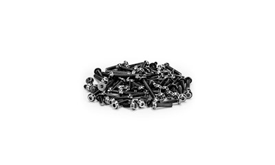 RC10B7/D Titanium Top Hat Screw Set Upper Black