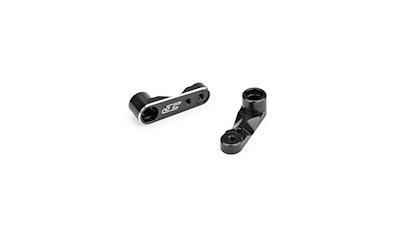 RC10B7 Alloy Steering Bell Cranks Fits JC5209 Blk