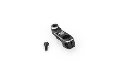25T RC10B7 15.5mm Alloy Clamping Servo Horn- Black