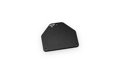 RC10B7 Aluminum Servo Weight Plate (6g) - Black