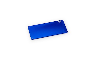 RC10B7 Aluminum Electronics Plate 12.3g - Blue