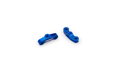 RC10B7 Aluminum Rear Hub Link Mount - Blue