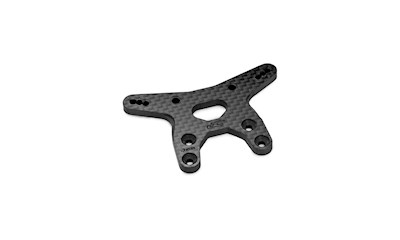 RC10B7 -2mm Carbon Fibre Front Shock Tower - Black