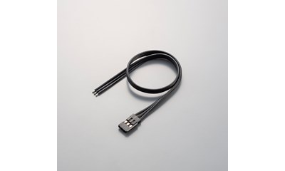 KO Black Servo Wire (High Current) 250mm