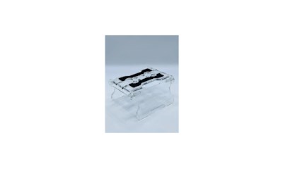 Folding RC Car Stand 1/18-1/10 - Clear