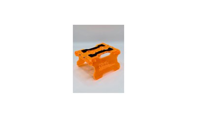 Folding RC Car Stand 1/18-1/10 - Orange