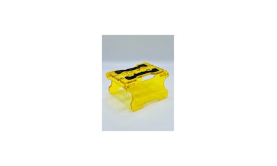 Folding RC Car Stand 1/18-1/10 - Yellow