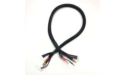 Max Current 2S/4S charge cable with 4mm/5mm bullet connectors