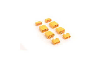 XT90 Plug with Sheath M/F - 2pcs