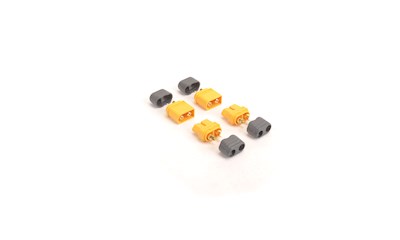 XT60 Plug with Sheath M/F - 2pcs