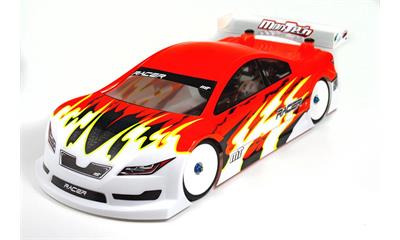 Racer Touring Electric Car Clear Body 190mm