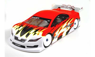 Racer200 Gas Powered Car Clear Body 200mm