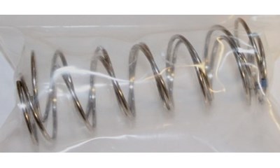 Feder für Stossdämpfer vorne 16mm Chrom (2 Stück)