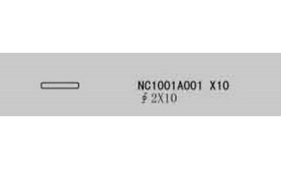 Zylinderstift 02.0 x 10.0 mm