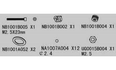 Differential Schrauben Set