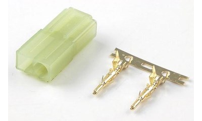 Tamiya Mini Stecker (Male) (2 Stück)