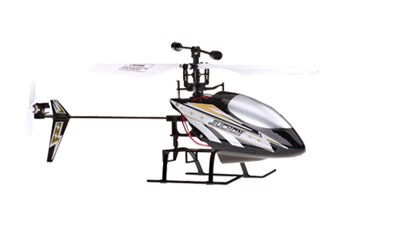 Mini Helikopter 4CH 2.4G Schwarz