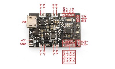 F3 EVO Brush Flight Controller