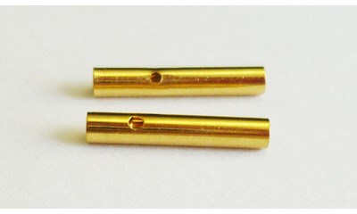 Goldkontakt 2.0 mm Buchse 30A (2 Stück)