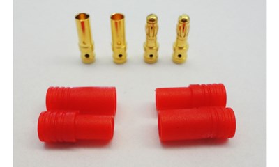 Goldkontakt HXT 3.5 mm 40A mit Schutzhülle (2 Stück)