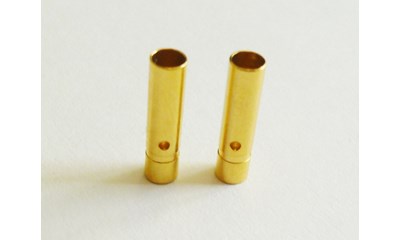 Goldkontakt 3.0 mm Buchse 35A (2 Stück)