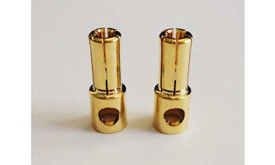 Goldkontakt 5.5 mm Stecker 80A (2 Stück)