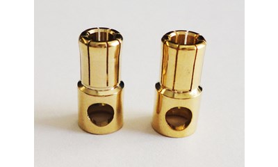 Goldkontakt 6 mm Stecker 120A (2 Stück)