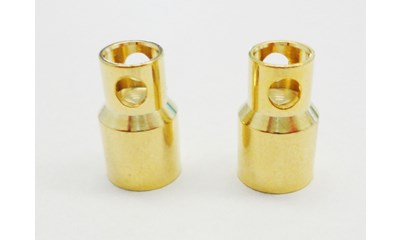 Goldkontakt 8 mm Buchse 150A (2 Stück)