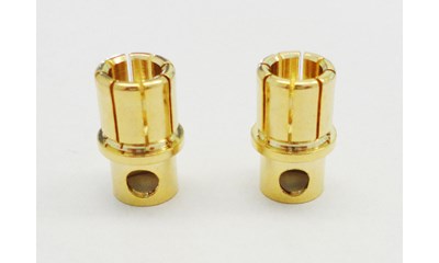 Goldkontakt 8 mm Stecker 150A (2 Stück)