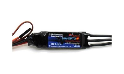 20A Super Slim OPTO Tube ESC, SimonK