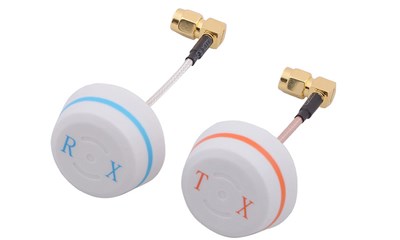 FPV 5.8GHz Circular Polarized Antennen Set  5.8G RX TX (RP-SMA-male) 90 Grad