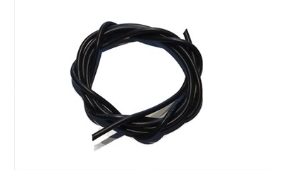 Kabel Silikon 16 AWG Schwarz 1m